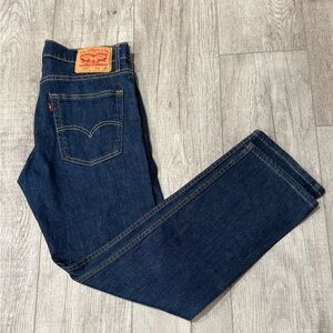 Levi's Men's 513 Slum Straight Stretch Blue Jeans